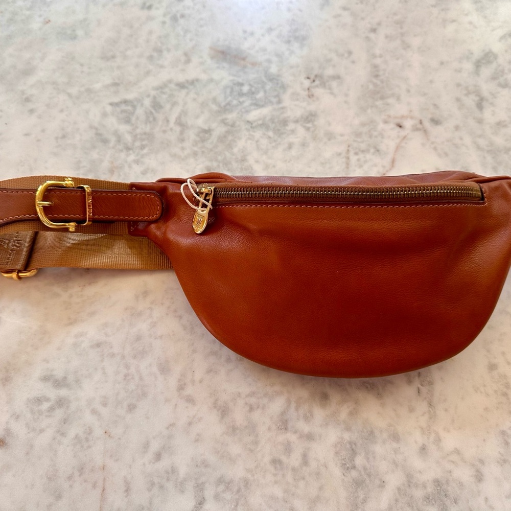 CELINE | Tan Leather Pouch